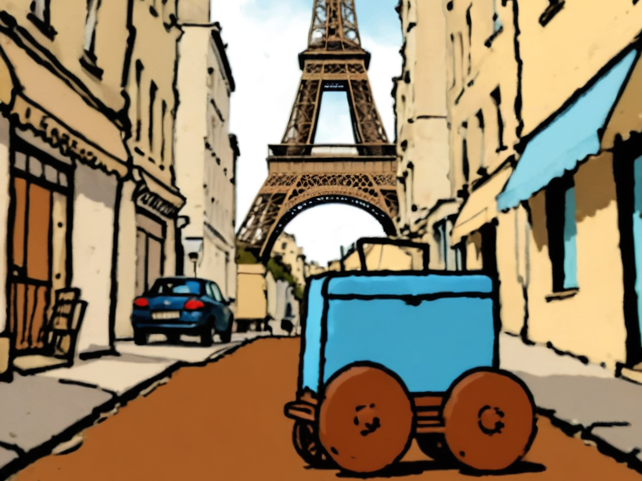 Ihr Koffer ist in Paris – Belgien – falsche Straßennamen & die Marksburg