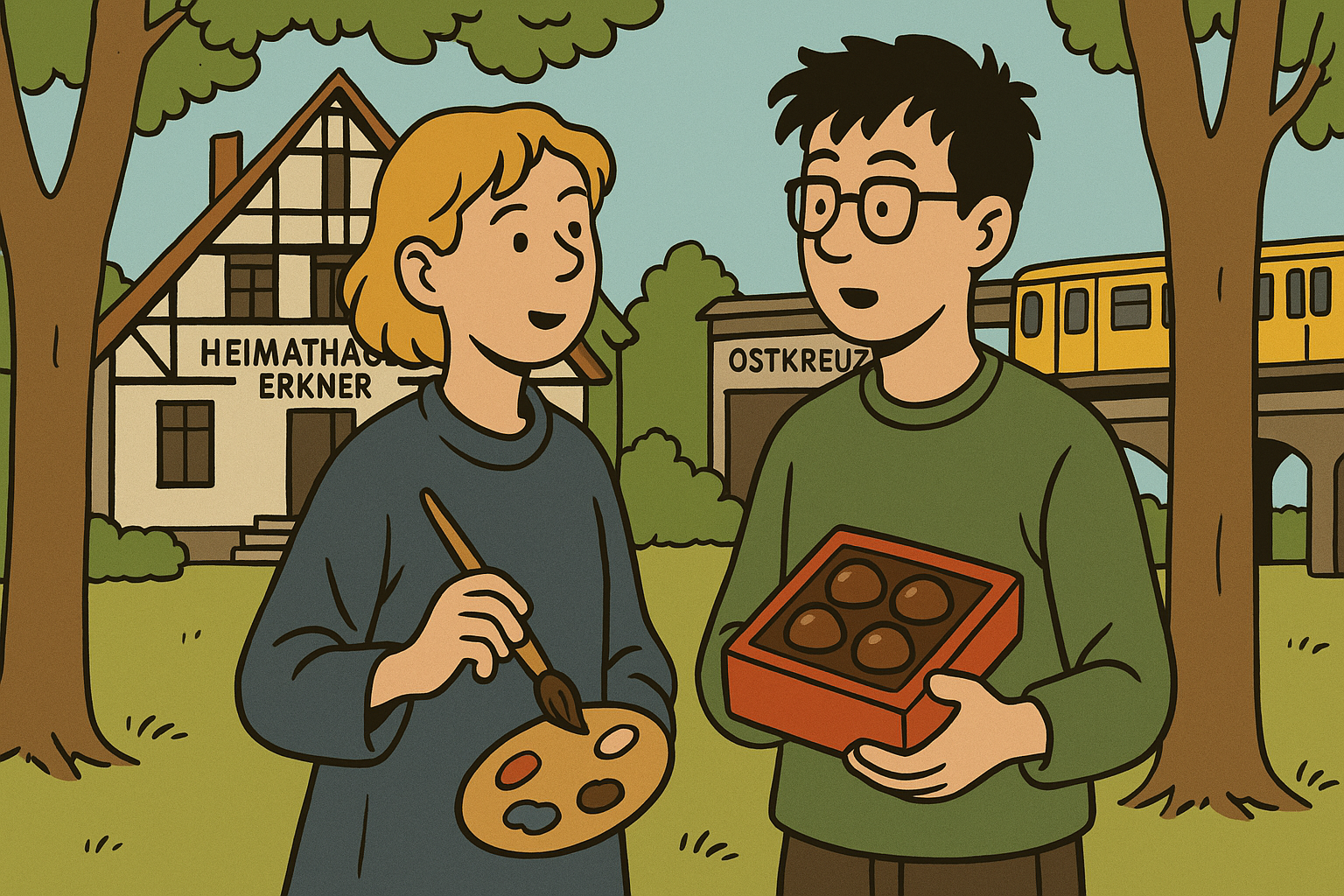 #033 Wald, Erkner und Pralinen